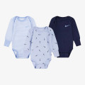 Nike NKN BABY ESSENTIALS 3PK LS BS 