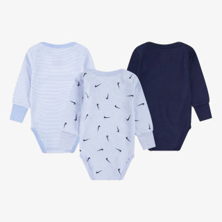 Nike NKN BABY ESSENTIALS 3PK LS BS 