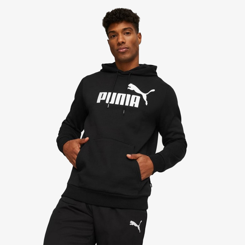 Puma C/O ESS BIG LOGO HOODIE FL PUMA BLACK 
