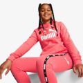 Puma ESS LOGO HOODIE FL G SALMON 