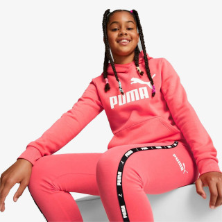 Puma ESS LOGO HOODIE FL G SALMON 