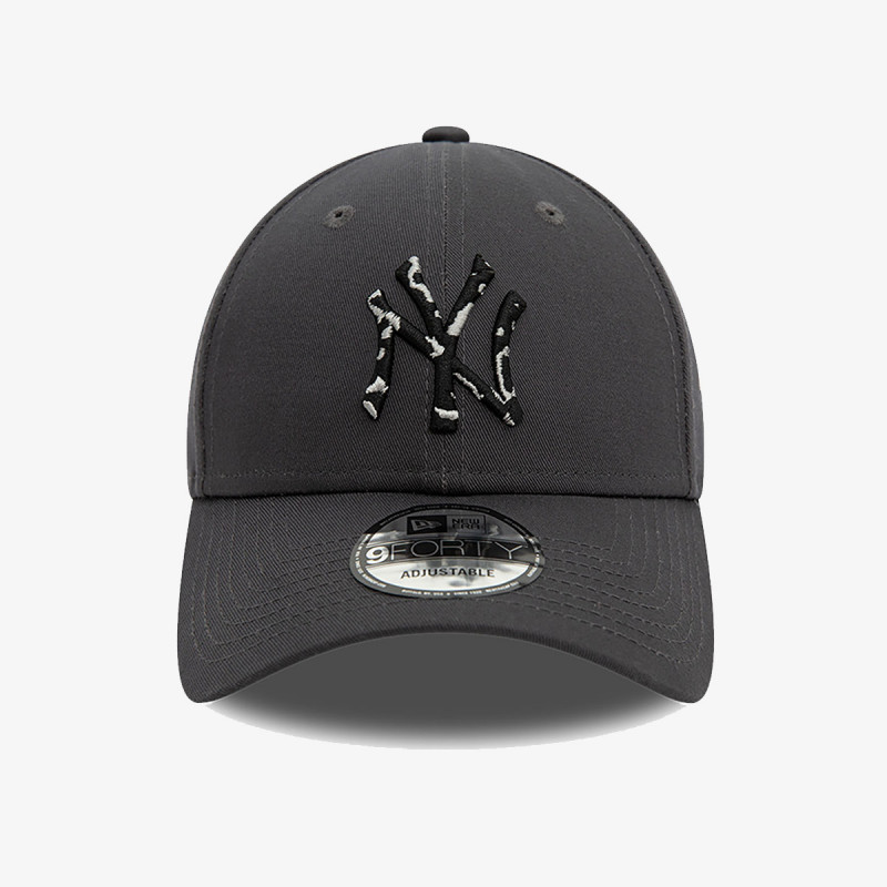 New Era SEASONAL INFILL 9FORTY NEYYAN  GRHBLKGRA 