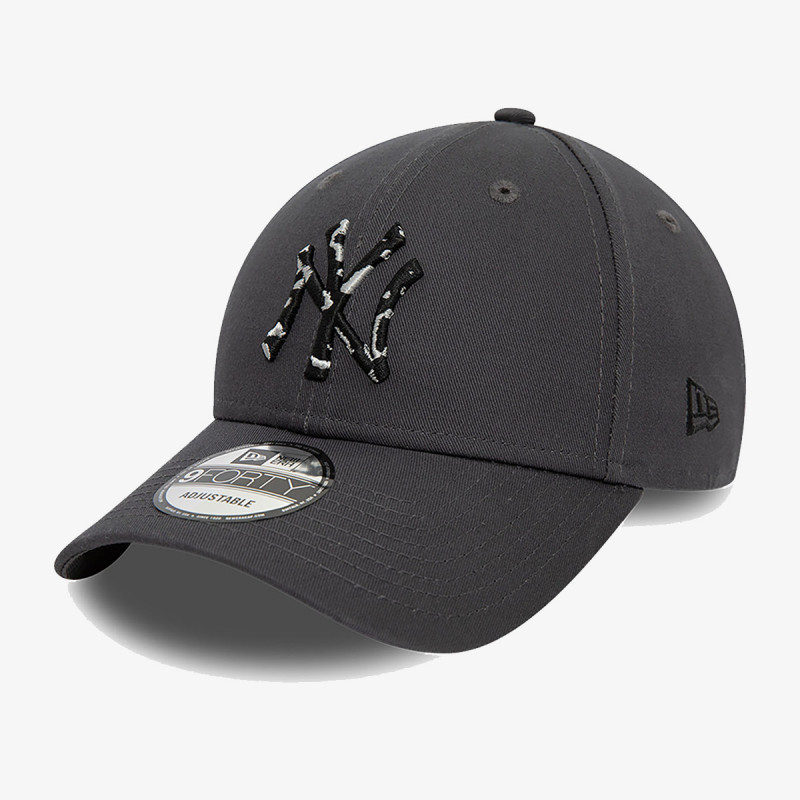 New Era SEASONAL INFILL 9FORTY NEYYAN  GRHBLKGRA 