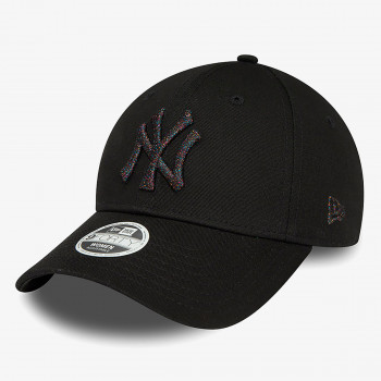 New Era WMNS METALLIC LOGO 9FORTY NEYYAN  BLKXMT 