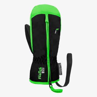 Reusch REUSCH BEN MITTEN 7716 black / neon gree 