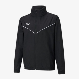 Puma TEAMRISE ALL WEATHER JKT JR PUMA BLACK-P 