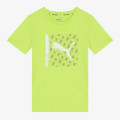 Puma ACTIVE SPORTS TEE B LIGHT LIME 