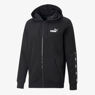 Puma ESS+ TAPE FULL-ZIP HOODIE FL PUMA BLACK 