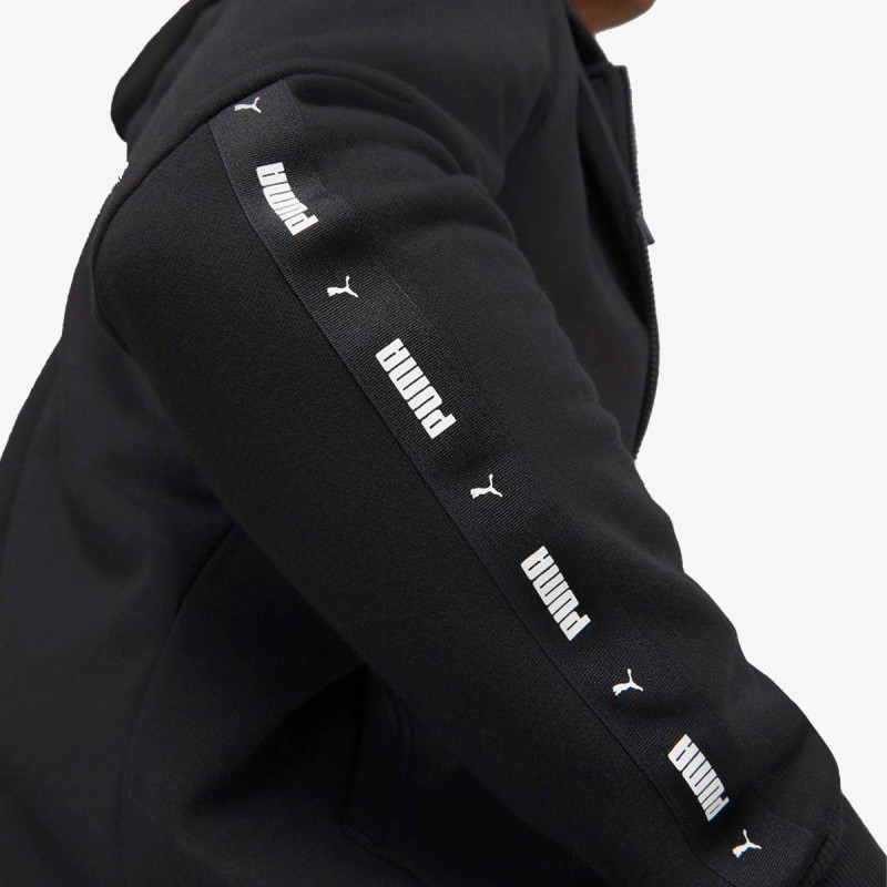 Puma ESS+ TAPE FULL-ZIP HOODIE FL PUMA BLACK 