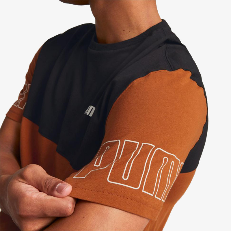 Puma PUMA POWER COLORBLOCK TEE 