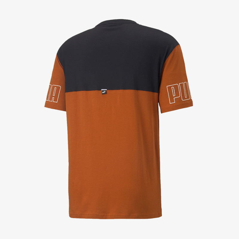 Puma PUMA POWER COLORBLOCK TEE 