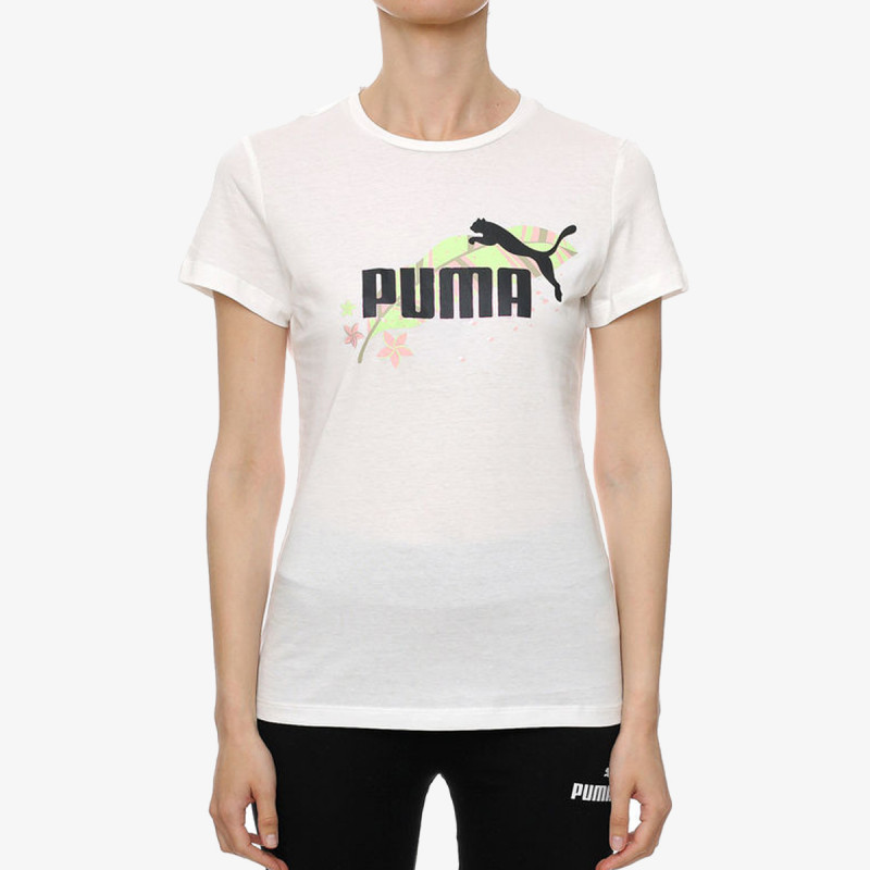 Puma FLORAL VIBES GRAPHIC TEE 