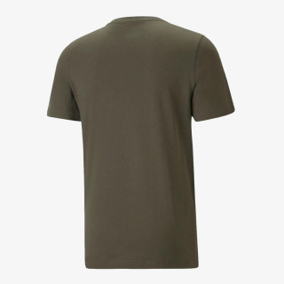 Puma PUMA WORDING GRAPHIC TEE FOREST NIGHT 