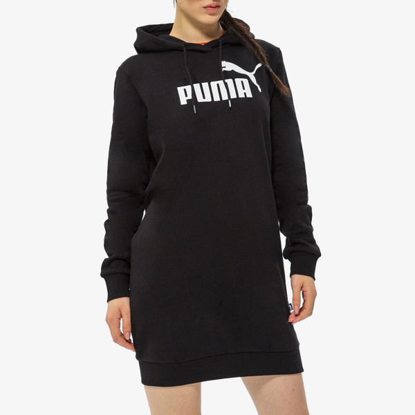 Puma PUMA ESS LOGO HOODED DRESS FL 