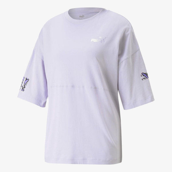 Puma PUMA POWER NOVA SHINE Colorblock Tee 