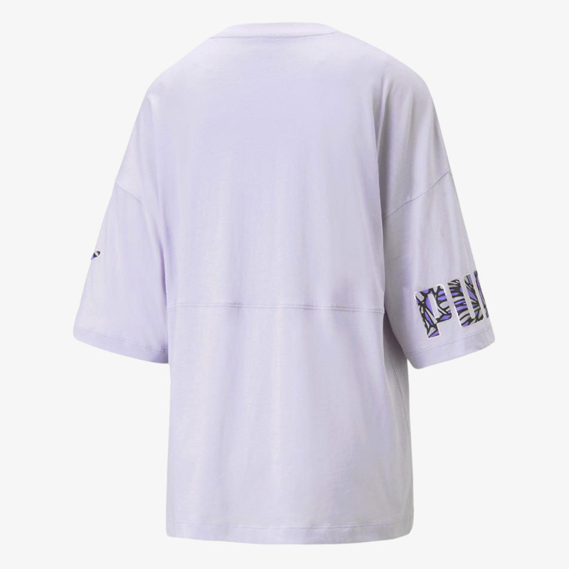 Puma PUMA POWER NOVA SHINE Colorblock Tee 