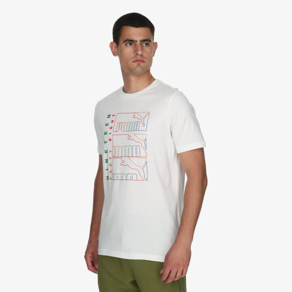 Puma PUMA GRAPHICS Triple No. 1 Logo Tee 