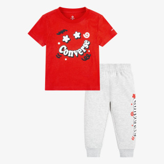 Nike CNVB SQUIGGLE S/S TEE + JOGGER 