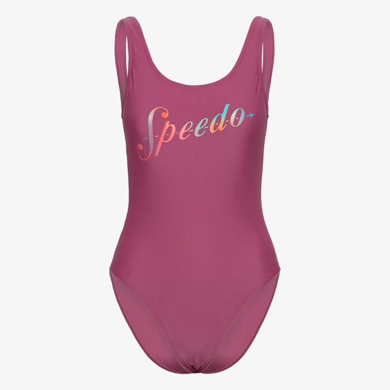 Speedo LOGO DEEP UBK 1PC PT AF PINK 