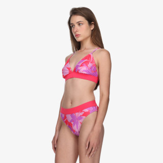 Speedo Womens Printed Banded Triangle 2 Piece 