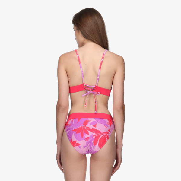Speedo Womens Printed Banded Triangle 2 Piece 