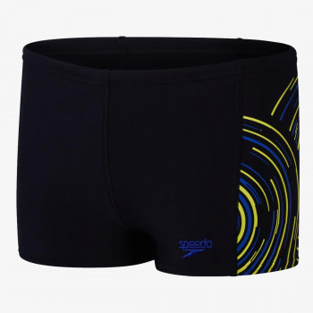 Speedo PLMT PRNT ASHT JM BLACK/BLUE 