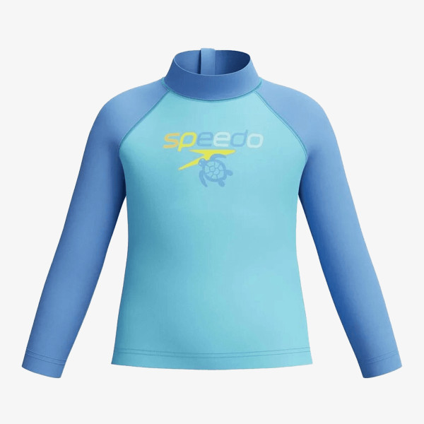 Speedo Long Sleeve Print Rash Guard 