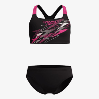 Speedo Medley Logo Racerback Two Piece 