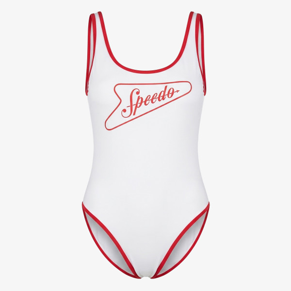 Speedo Solid Bound Scoop One Piece 