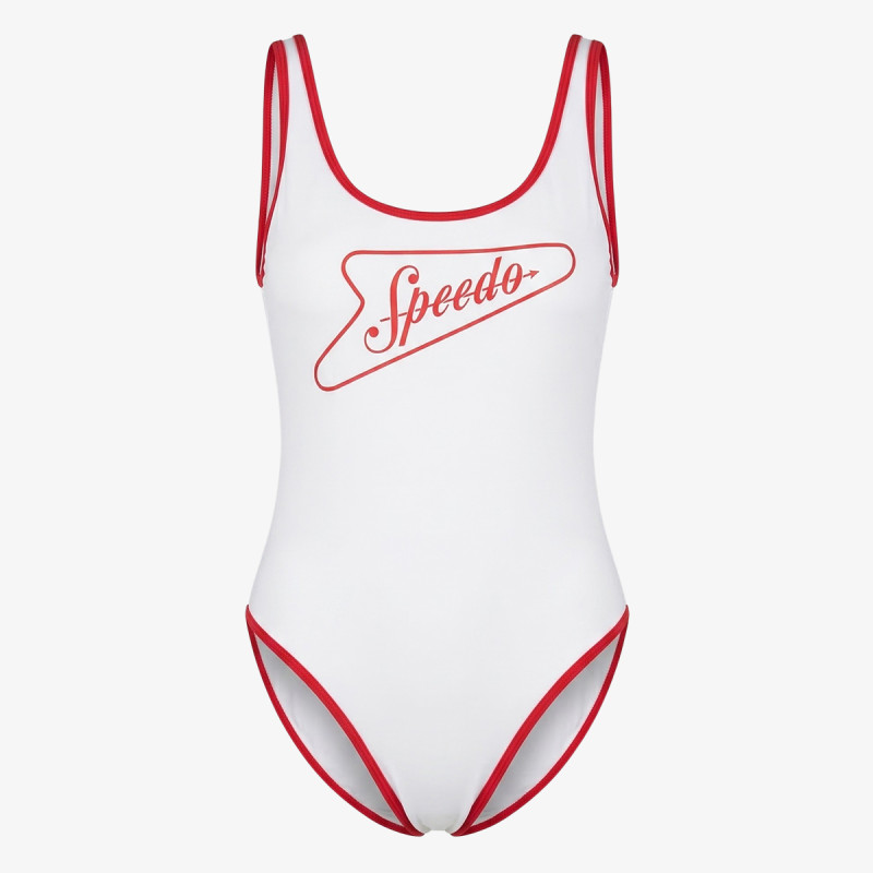 Speedo Solid Bound Scoop One Piece 
