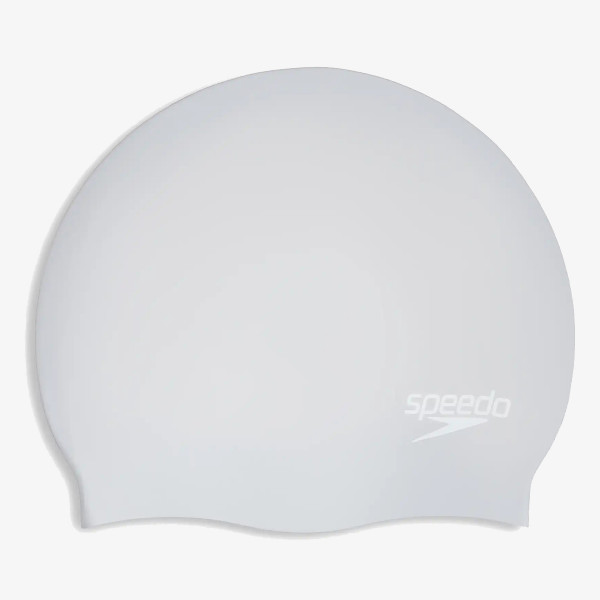 Speedo LONG HAIR CAP AU SILVER/WHITE 