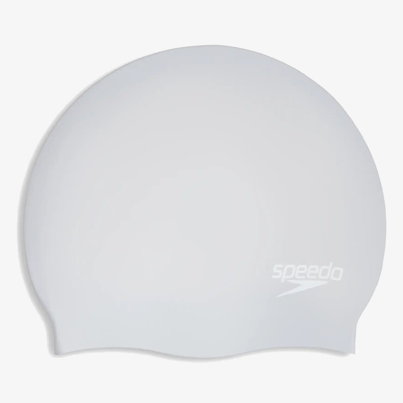 Speedo LONG HAIR CAP AU SILVER/WHITE 