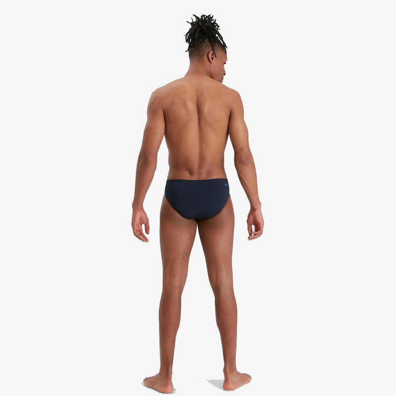 Speedo BOOM LOGO SPLICE 7CM BRIEF AM NAVY/BLUE 