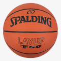 SPALDING Layup TF-50 Sz5 Rubber Basketball 