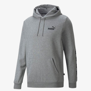 Puma ESS+ TAPE HOODIE FL MEDIUM GRAY HEATHER 