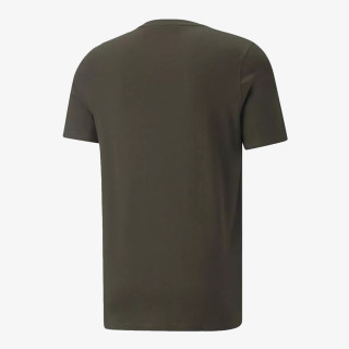 Puma PUMA POWER LOGO TEE FOREST NIGHT 