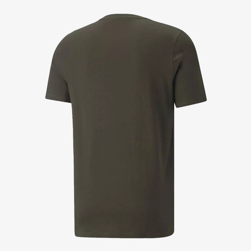 Puma PUMA POWER LOGO TEE FOREST NIGHT 