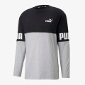 Puma PUMA POWER COLORBLOCK LONGSLEEVE TEE LIG 