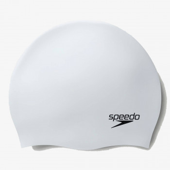 SPEEDO Plain Moulded Silicone Cap 