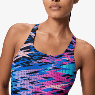 Speedo Hyperboom Print Medalist One Piece 