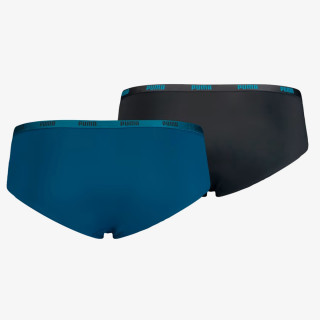 Puma PUMA MICROFIBER HIPSTER 2P PACK BLUE   B