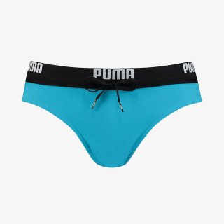 Puma PUMA SWIM MEN LOGO SWIM BRIEF 1P AQUA 