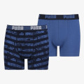 Puma PUMA KIDS COLLAGE STRIPE AOP BOXER 2P BL 