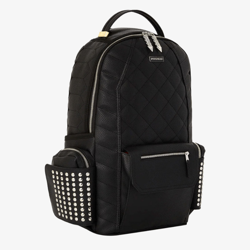BLACK BIKER QUILT 