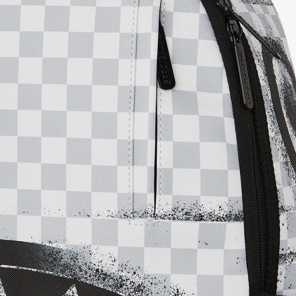 RED STENCIL SHARK BACKPACK 