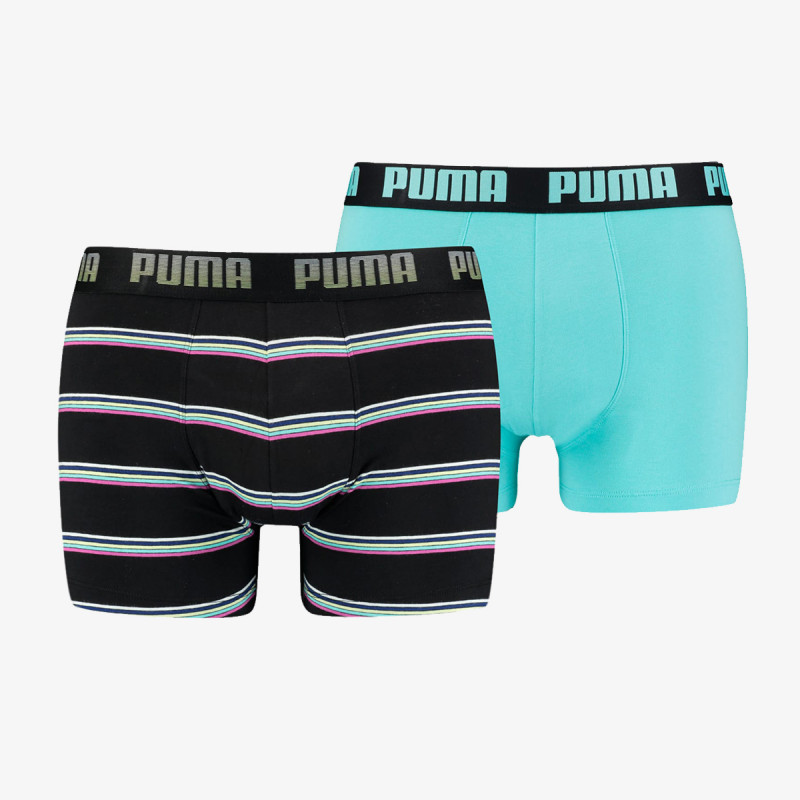 Puma PUMA MEN GRADIENT STRIPE BOXER 2P BLACK 