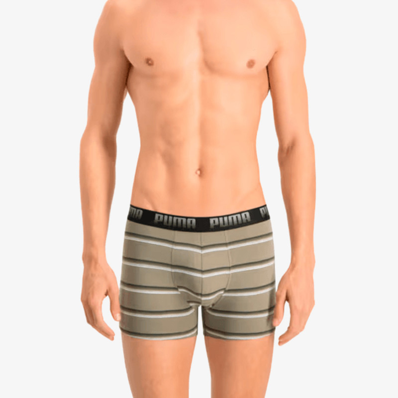 Puma PUMA MEN GRADIENT STRIPE BOXER 2P GREEN 