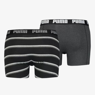 Puma PUMA MEN GRADIENT STRIPE BOXER 2P BLACK 