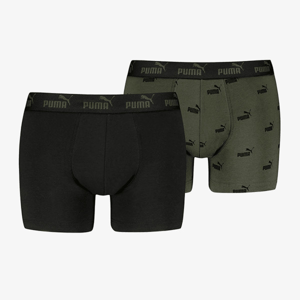 Puma PUMA ELEMENTS MEN LOGO PRINT BOXERS 2P 
