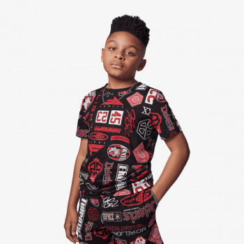 Nike JDB MJ ESS AOP SS TEE 